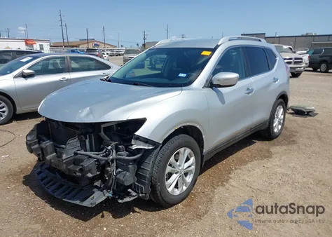 2014 Nissan Rogue Sv from USA, damaged, VIN 5N1AT2MT4EC862845